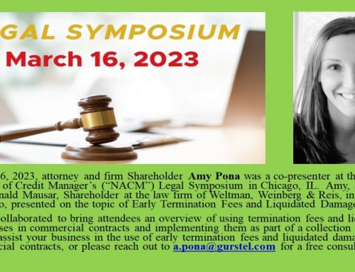 Shareholder Amy Pona presents at NACM’s Legal Symposium