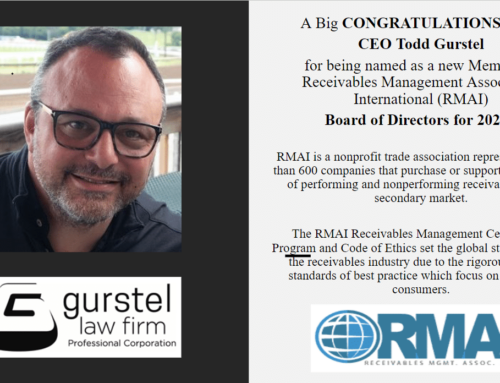 CEO-Todd Gurstel named new Board of Director member for RMAI