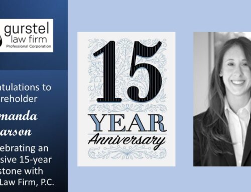 Congratulations to Amanda Larson on 15 year milestone with the Firm