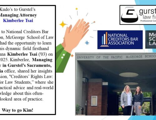 Kimberlee Tsai presents, “Creditors’ Rights Law: A Guide for Law Students,”  at McGeorge School of Law.